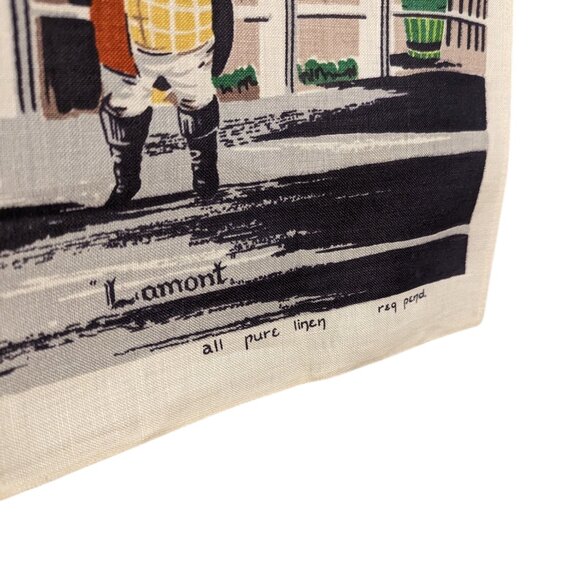 Vintage Pure The Grove Inn Southwark Made in Ireland Fast Colors Linen - Picture 3 of 4